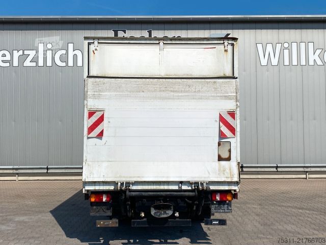 Furgoneta caja MERCEDES-BENZ 816 Atego Koffer*LBW*3 Sitze*Manuell*Blatt/Blatt