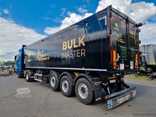 مقطورة نصف قلابة WIELTON Alu-Kastenmulde 51m³  BULK Master BLACK Edition