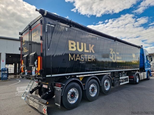 مقطورة نصف قلابة WIELTON Alu-Kastenmulde 51m³  BULK Master BLACK Edition
