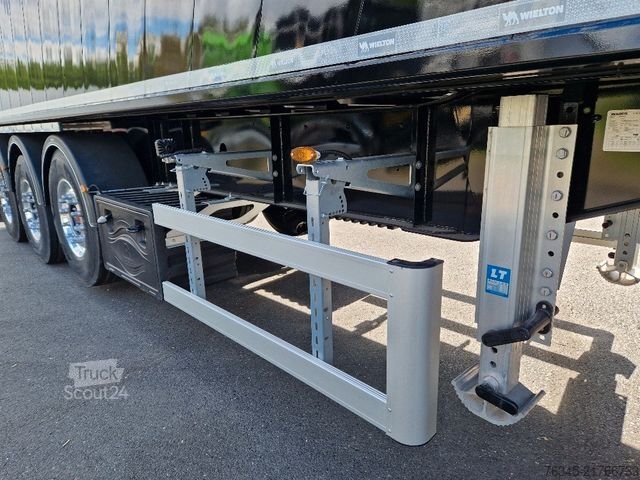 مقطورة نصف قلابة WIELTON Alu-Kastenmulde 51m³  BULK Master BLACK Edition