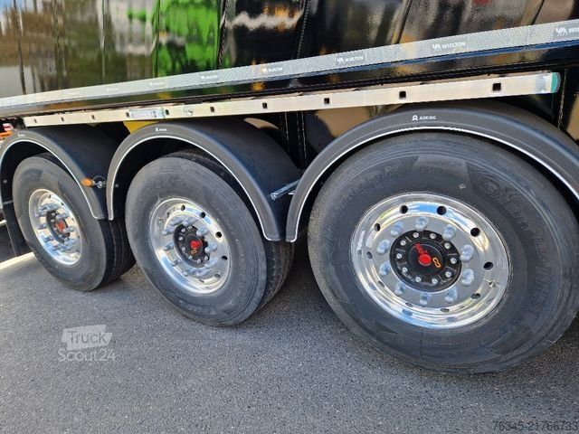 مقطورة نصف قلابة WIELTON Alu-Kastenmulde 51m³  BULK Master BLACK Edition