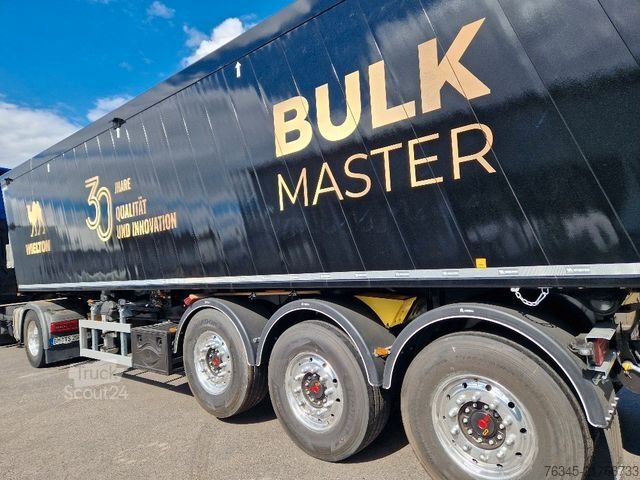 مقطورة نصف قلابة WIELTON Alu-Kastenmulde 51m³  BULK Master BLACK Edition