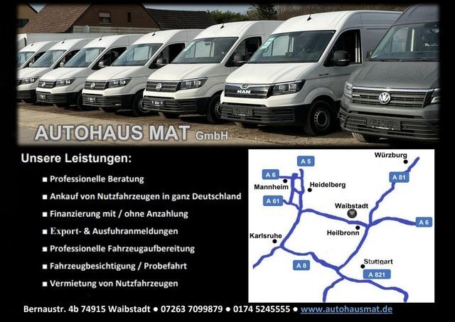 Transporter mit Pritsche & Plane VOLKSWAGEN CRAFTER PRITSCHE+PLANE 4 MOTION AHK KLIMA KAMERA