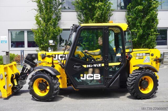 τηλεσκοπικοί φορτωτές JCB 525-60T5 / 2022 / 860 MTH! / joystick