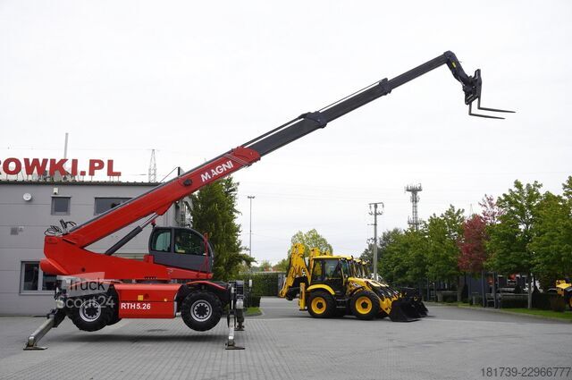 Τηλεσκοπικός φορτωτής MAGNI RTH 5.26 telescopic loader / Range 26 m