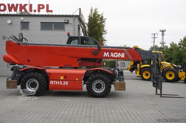 Τηλεσκοπικός φορτωτής MAGNI RTH 5.26 telescopic loader / Range 26 m
