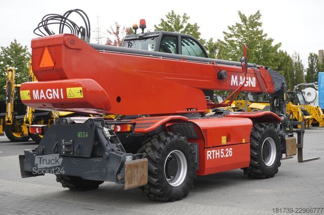 Τηλεσκοπικός φορτωτής MAGNI RTH 5.26 telescopic loader / Range 26 m