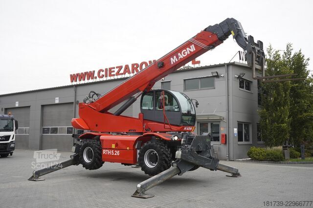Τηλεσκοπικός φορτωτής MAGNI RTH 5.26 telescopic loader / Range 26 m