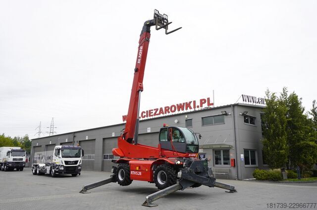 Τηλεσκοπικός φορτωτής MAGNI RTH 5.26 telescopic loader / Range 26 m