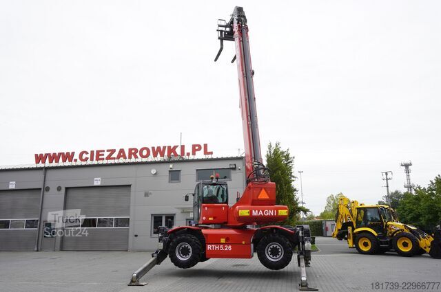 Τηλεσκοπικός φορτωτής MAGNI RTH 5.26 telescopic loader / Range 26 m