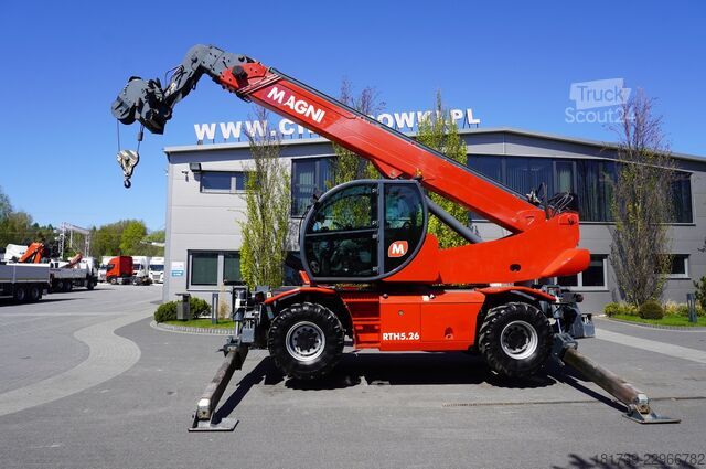 Τηλεσκοπικός φορτωτής MAGNI RTH 5.26 telescopic loader / Range 26 m