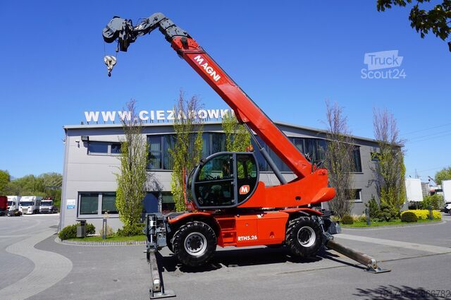 Τηλεσκοπικός φορτωτής MAGNI RTH 5.26 telescopic loader / Range 26 m