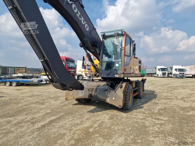 τροχοφόρος εκσκαφέας Volvo EW240E wheeled excavator