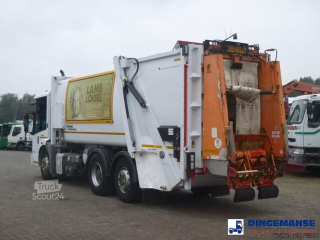 Vehículo de recogida de basuras Mercedes Econic 2629 6x2 RHD Faun Variopress refuse truck