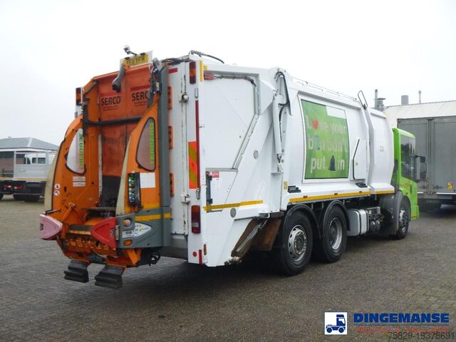 Vehículo de recogida de basuras Mercedes Econic 2629 RHD 6x2 Geesink Norba refuse truck