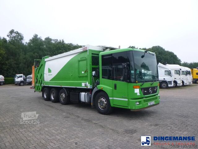 Vehículo de recogida de basuras Mercedes Econic 3233 8X4 RHD Euro 5 refuse truck