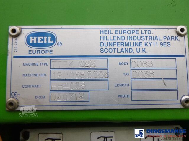 Køretøj til indsamling af affald Mercedes-Benz Econic 3233 8X4 RHD Euro 5 refuse truck