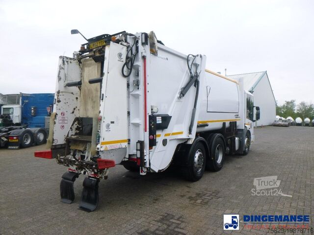 Vehículo de recogida de basuras Mercedes Econic 2629 6x2 RHD Faun Variopress refuse truck