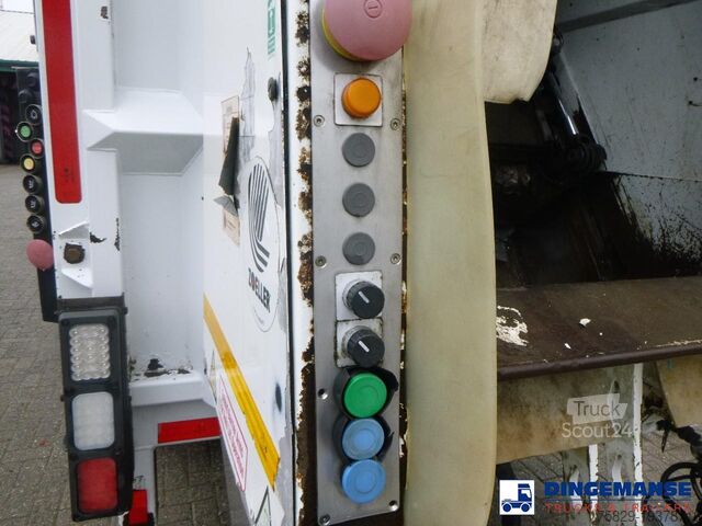 Vehículo de recogida de basuras Mercedes Econic 2629 6x2 RHD Faun Variopress refuse truck