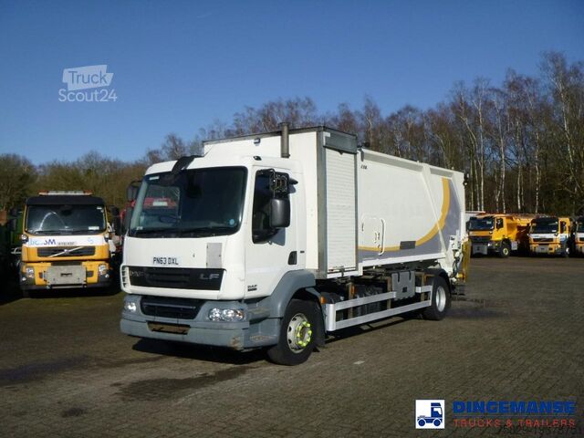 Çöp toplama aracı DAF LF 55.220 4X2 RHD Farid refuse truck