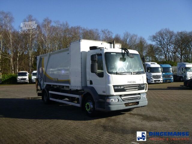 Çöp toplama aracı DAF LF 55.220 4X2 RHD Farid refuse truck