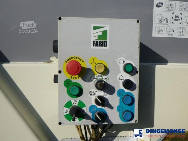 Çöp toplama aracı DAF LF 55.220 4X2 RHD Farid refuse truck