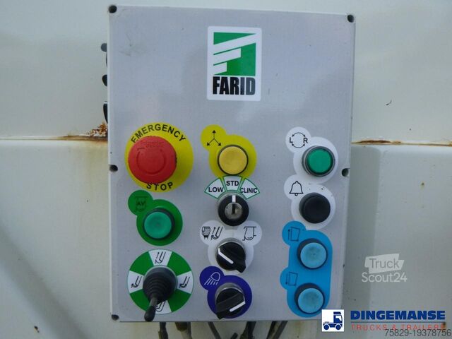 Çöp toplama aracı DAF LF 55.220 4X2 RHD Farid refuse truck