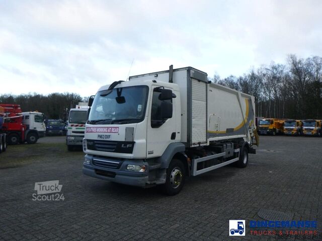 Çöp toplama aracı DAF LF 55.220 4X2 RHD Farid refuse truck