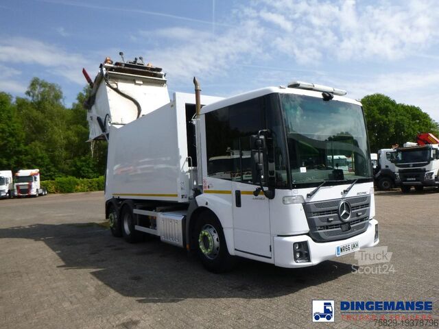 Abfallsammelfahrzeug Mercedes Econic 2630 6x2 RHD Euro 6 Refuse truck