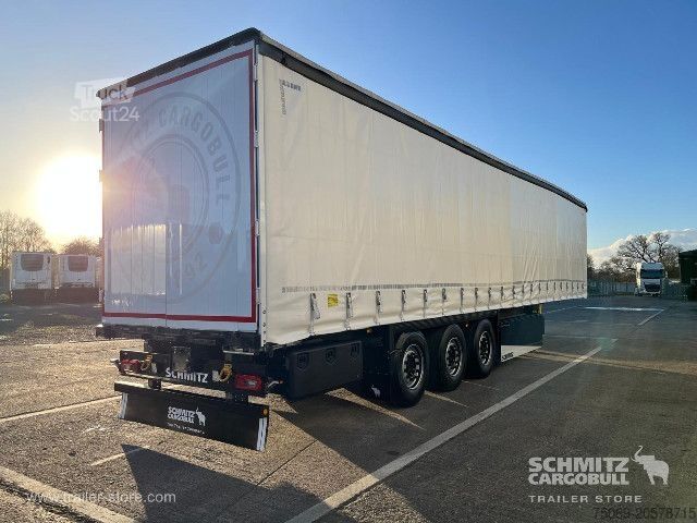 Semi-reboque aberto com lona Schmitz Cargobull Curtainsider Euroliner