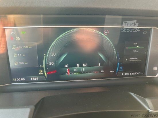 Trattore stradale volumetrico VOLVO FH 460 E6, LOW DECK, VOLL-LUFT, I SAVE,  I-SHIFT, STANDKLIMA