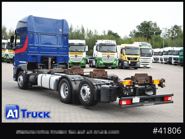 Ladbil med udskifteligt lad DAF DAF XF 480 FAN SSC Intarder, Lenkachse Reifen 80%