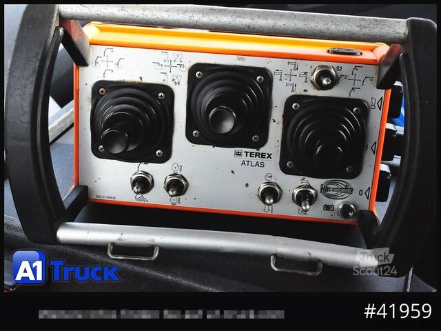 رافعة مثبتة على شاحنة MERCEDES-BENZ Axor 1833, 4x4, Kran 3 Seiten Kipper, Funk