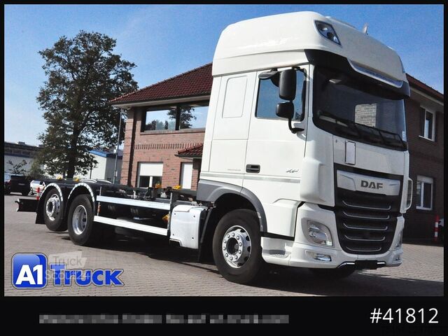 Ladbil med udskifteligt lad DAF DAF XF 480 FAN  Intarder, Steering axle Lenkachse