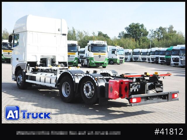 Ladbil med udskifteligt lad DAF DAF XF 480 FAN  Intarder, Steering axle Lenkachse
