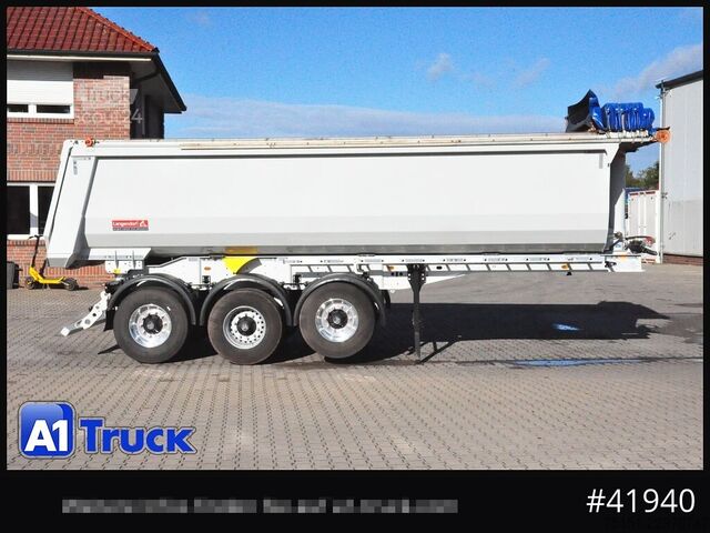 Tiptrailer LANGENDORF SKS-HS,  27m³, Alu, Cramaro Verdeck,
