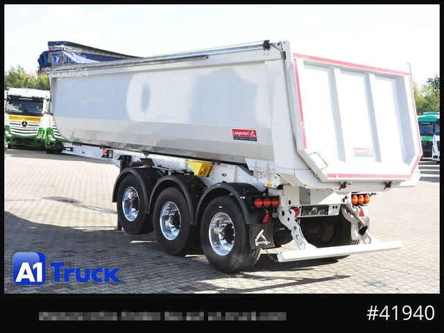 Tiptrailer LANGENDORF SKS-HS,  27m³, Alu, Cramaro Verdeck,