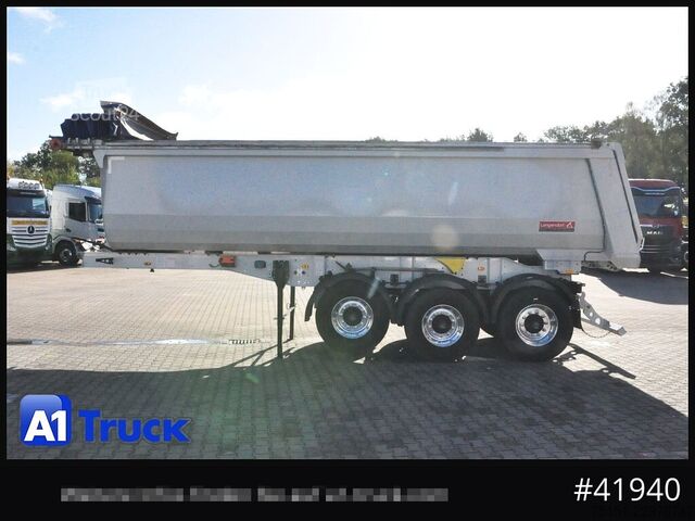 Tiptrailer LANGENDORF SKS-HS,  27m³, Alu, Cramaro Verdeck,