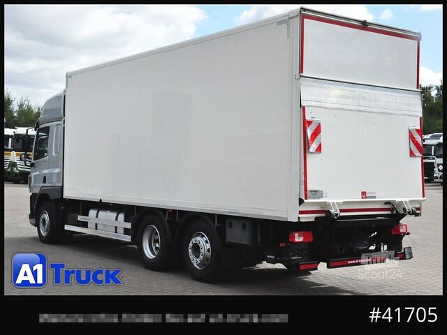 Skříňový nákladní automobil DAF CF 450 LL LBW, Lift-Lenkachse, L 7,4m. H 2,6m