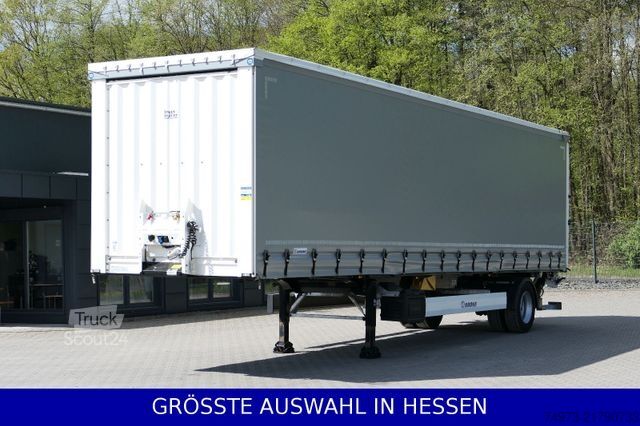 Semirremolque abierto con toldo KRONE 11 Meter Lang Lenkachse 2to LBW ¤409.-mtl.