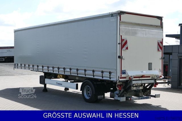 Semirremolque abierto con toldo KRONE 11 Meter Lang Lenkachse 2to LBW ¤409.-mtl.