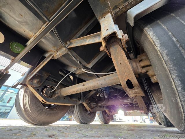 Auflieger mit Pritsche & Plane BERGER SAPL 24 / Coilmulde / EDSCHA