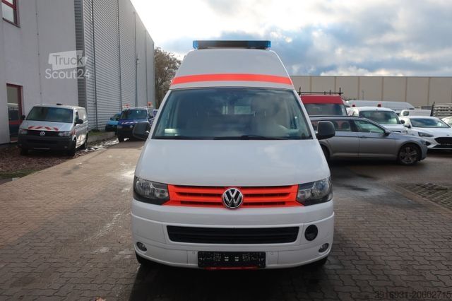 Gasilsko vozilo VOLKSWAGEN T5 Transporter Hochdach lang/KTW/Klima/FN: A29