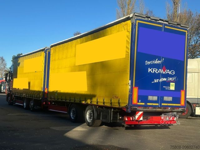 Camion jumbo SCANIA R450 Jumbozug 3+2 Durchlader Euro6D Retarder