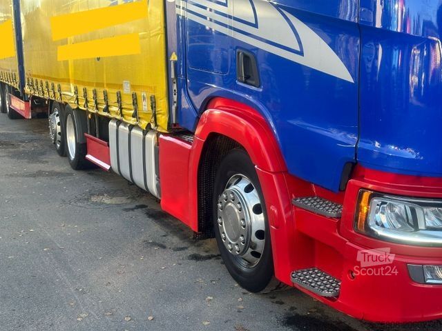 Camion jumbo SCANIA R450 Jumbozug 3+2 Durchlader Euro6D Retarder