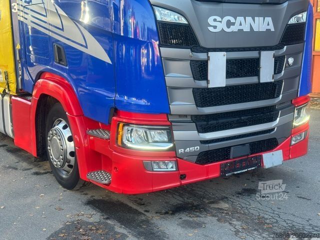 Camion jumbo SCANIA R450 Jumbozug 3+2 Durchlader Euro6D Retarder