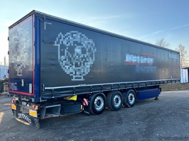 Otvorena poluprikolica sa ceradom KÖGEL S24-1 2x Lift*SAF*verbreiterbar*ALCOA*Rungen*TOP