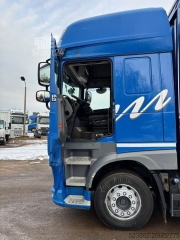Camião plataforma com lona DAF XF440 6x2*SSC*Komplettzug*Edscha*Lift*Tandem*ACC