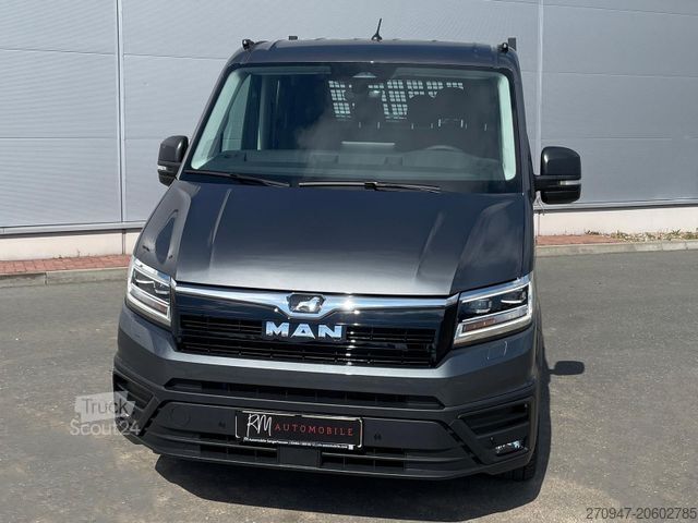 Fourgon pick-up MAN TGE 3.180 Pritsche DOKA MR 4x4 ACC LED DIFF-SPER