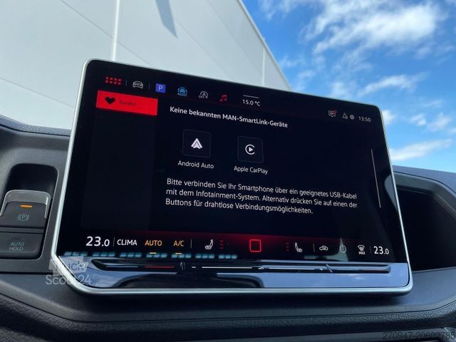 شاحنة صغيرة بيك أب MAN TGE 3.180 Pritsche DOKA MR 4x4 ACC LED DIFF-SPER